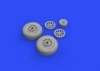 Eduard 648512 P-51D wheels rhomboid treat 1/48 EDUARD